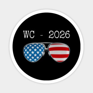 AMERICA PILOT GLASSES WORLD CUP 2026 Magnet